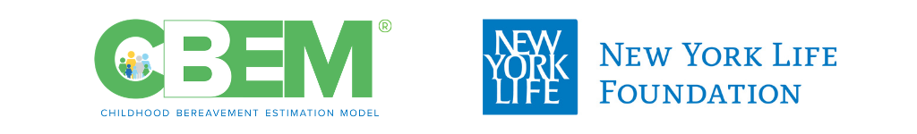 Childhood bereavement estimation model created i n partnership with New york life foundation 